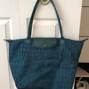 Long champ tote bag
